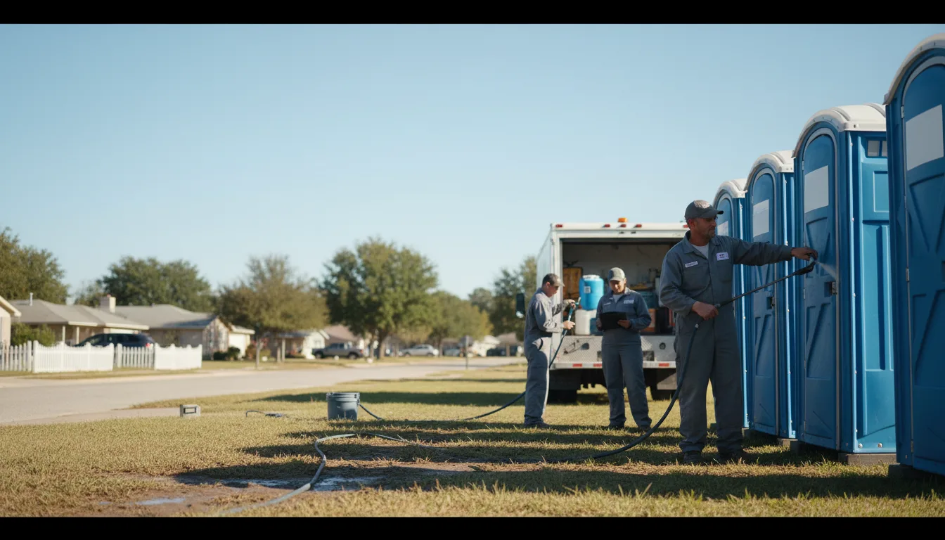 Long-Term Portable Toilet Rental in Fairbank, IA near me